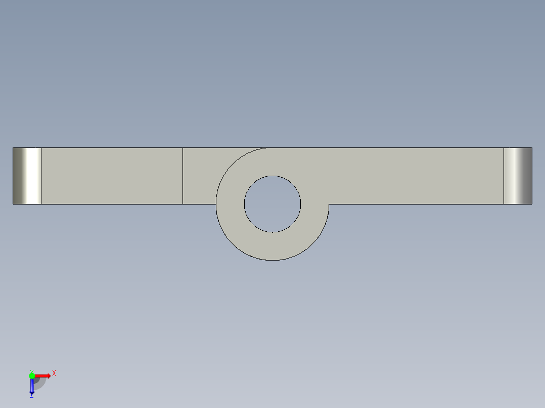 77-00-01-CL233-65荷叶装配钣金俯视图