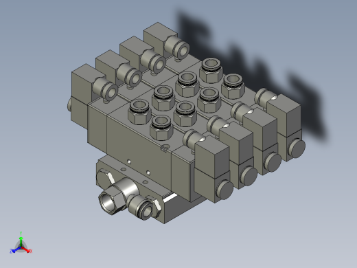 充气气密汇流排组件