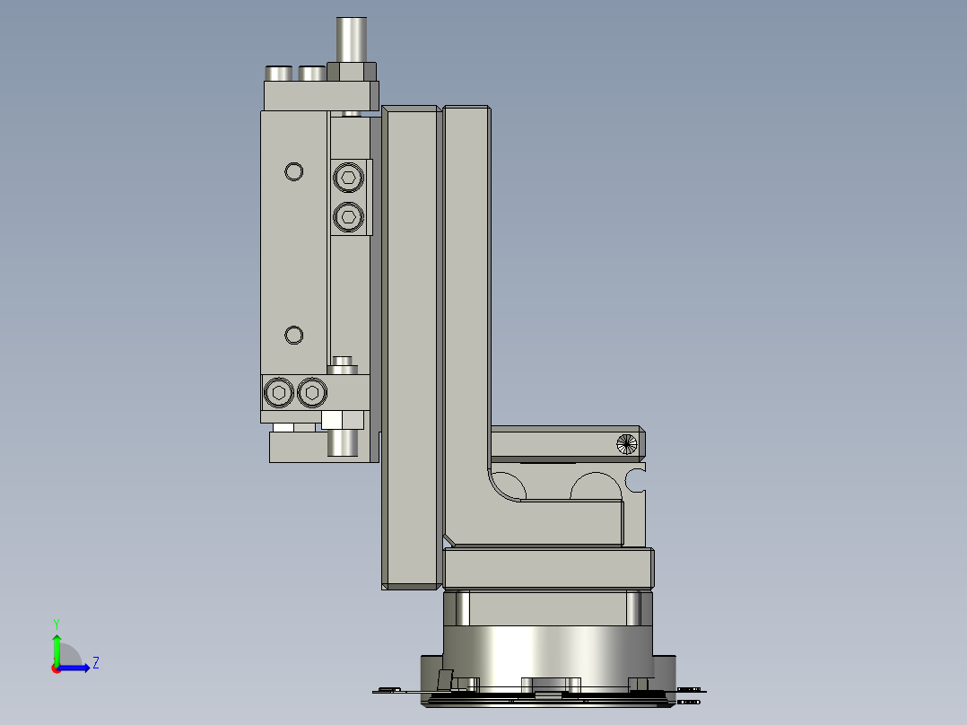 04-01-00吸盘夹爪组件左视图