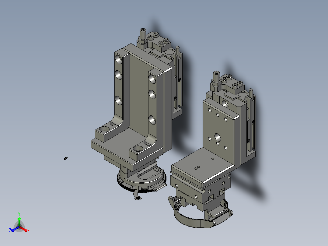 04-01-00吸盘夹爪组件正等轴测图