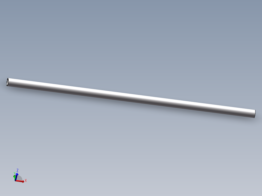 U-PVC_Pipe_DN25主视图