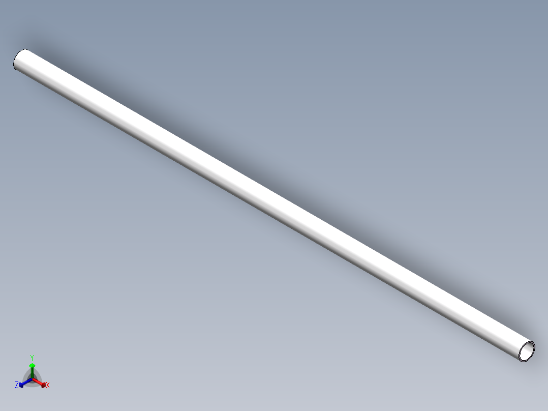 U-PVC_Pipe_DN25正等轴测图