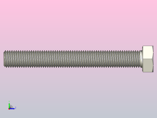 DIN_EN_ISO_4017_M20x160.ipt六角螺栓左视缩略图