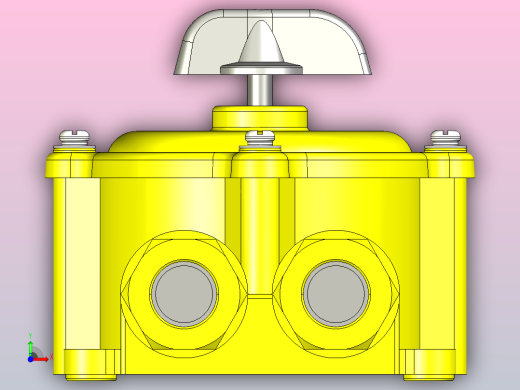 HZ10-10PM_2组合开关三维模型202012前视缩略图