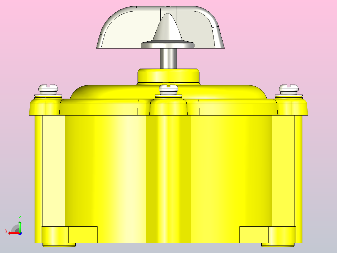HZ10-10PM_2组合开关三维模型202012后视图