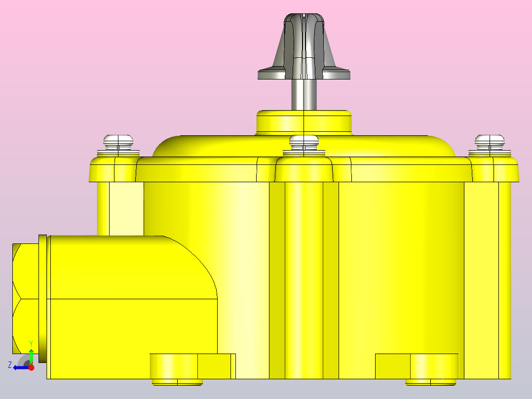 HZ10-10PM_2组合开关三维模型202012右视图