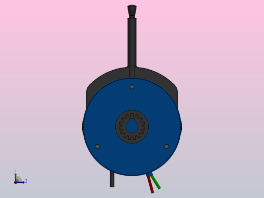 MD-D型电磁圆盘式制动器_MD6-D-11-RL-DC24V左视缩略图