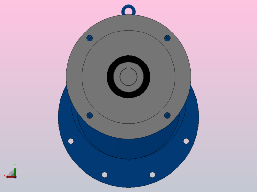 RXF107ZP斜齿轮减速机RXF107-2.24-M1-P200-Φ450后视缩略图
