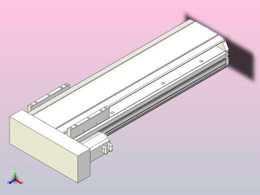 MTH17标准螺杆滑台[MTH17-L#-400-BL-P40-C3]