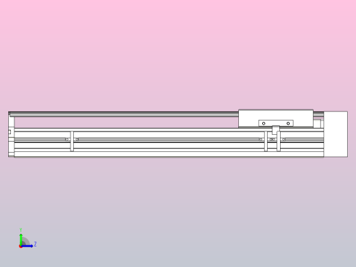 MTH17标准螺杆滑台[MTH17-L#-400-BL-P40-C3]左视缩略图