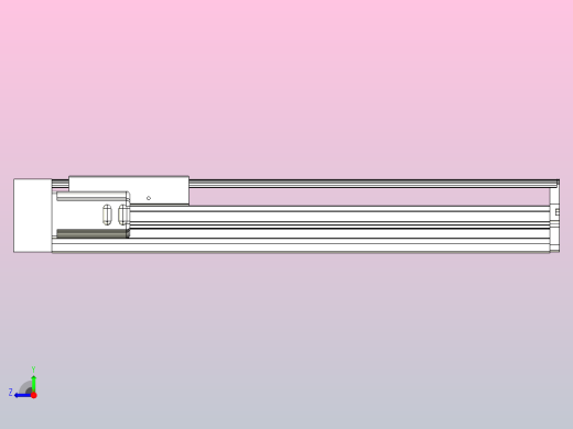 MTH17标准螺杆滑台[MTH17-L#-400-BL-P40-C3]右视缩略图