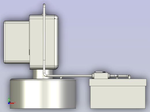 一种冷暖水交替刺激锻炼敏感度器具前视缩略图