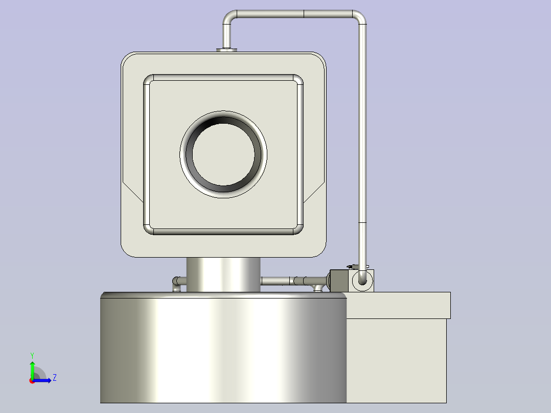 一种冷暖水交替刺激锻炼敏感度器具左视图