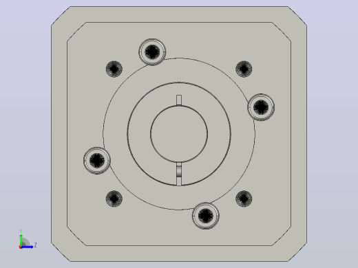 间隙减速器gearbox_gbx160005k_gbk_160_100_4_f左视缩略图