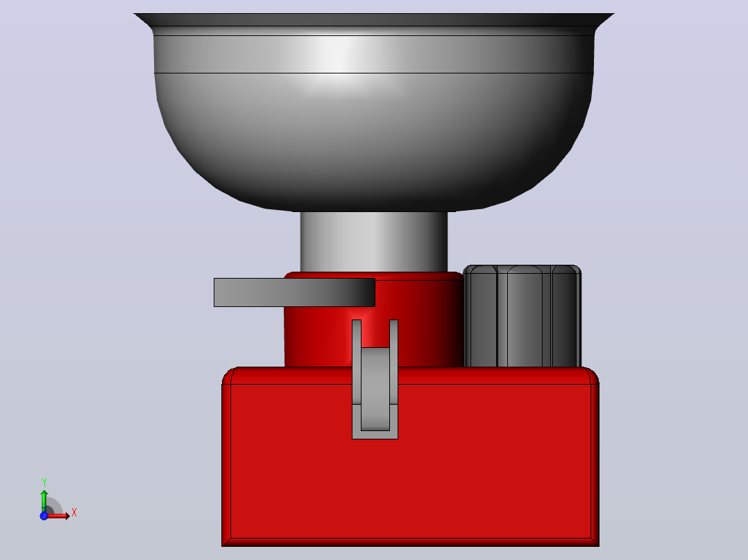 奶油分离器cream-separator-50-lite-1832-模型格式为 sw前视图
