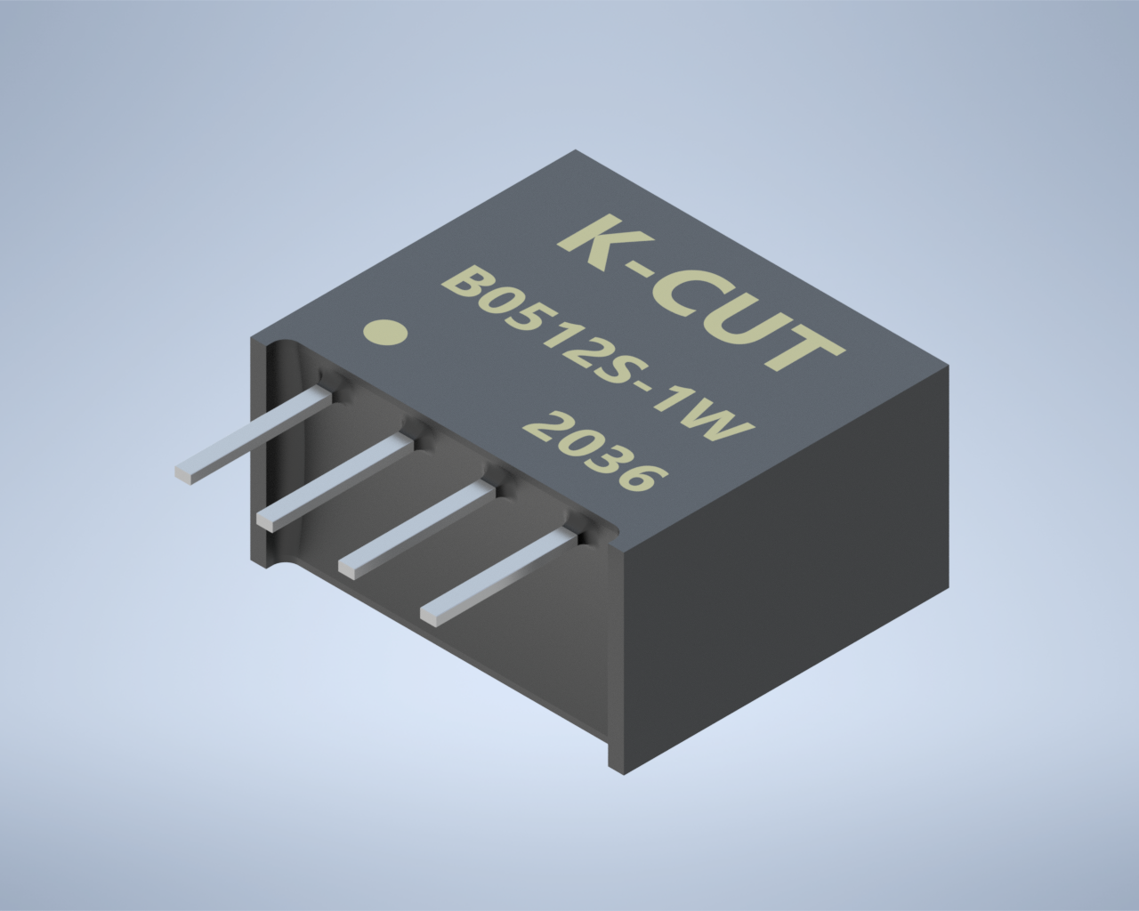 DC DC隔离电源模块B0512S-1W功率模块转换器