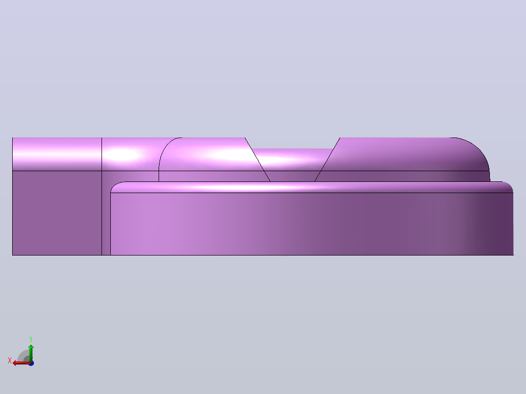 钣金练习题3D18后视图