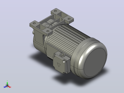 1.5KW-CH型卧式三相铝毂（刹车）马达减速机_CH28-1500