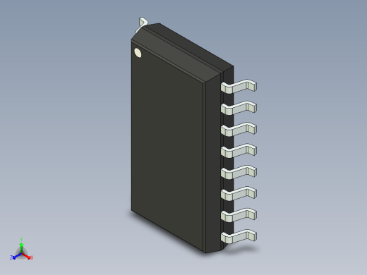 106x SOIC 封装（小外形集成电路）SOIC127P780X205-16N