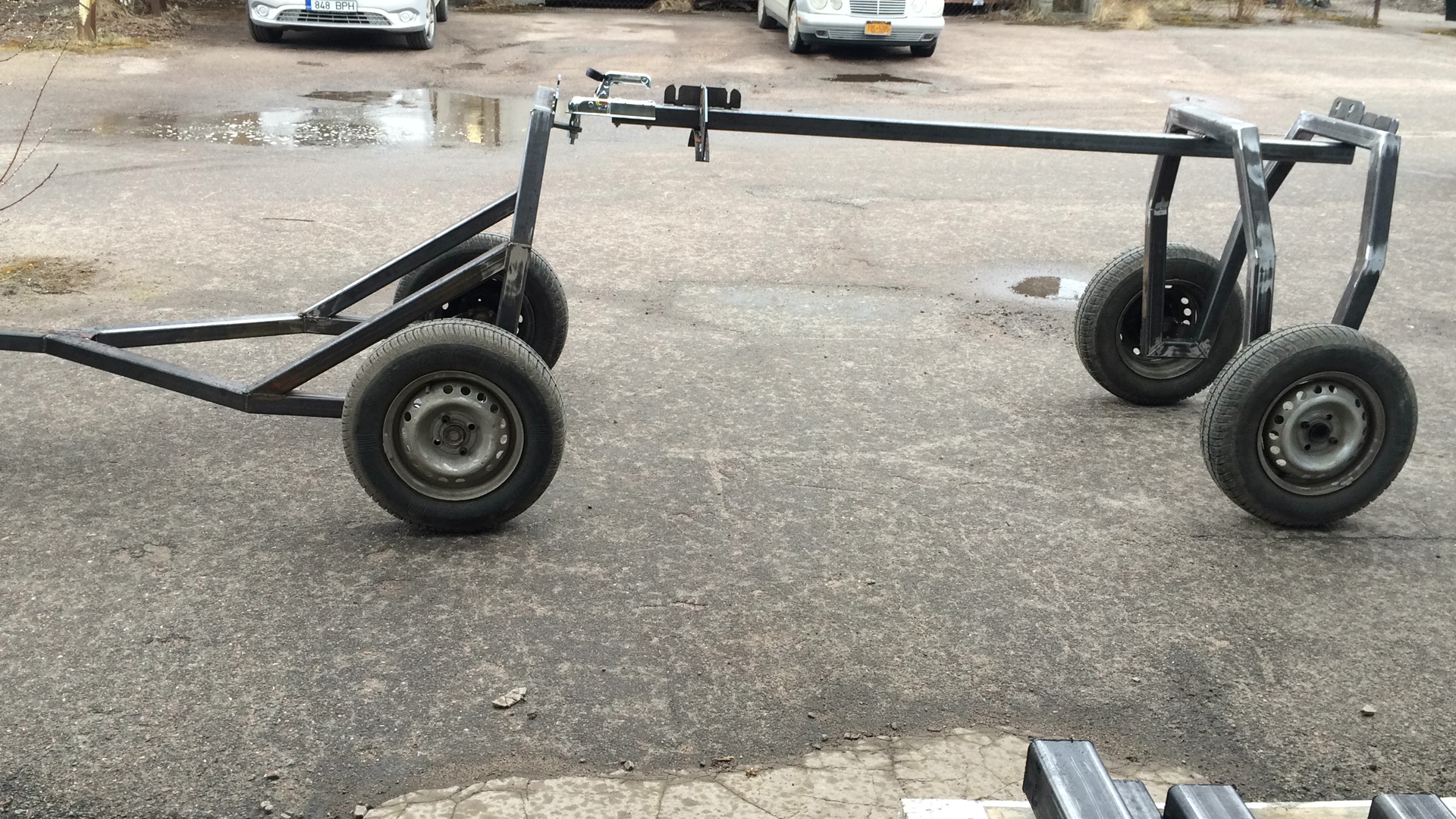原木拖车