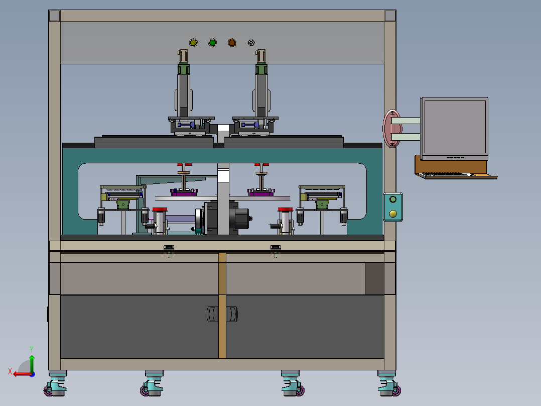 自动化手机标牌组装机sw17可编辑
