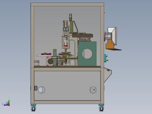 自动化手机标牌组装机sw17可编辑右视缩略图