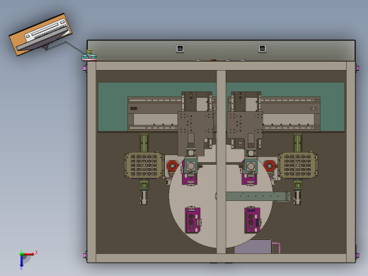 自动化手机标牌组装机sw17可编辑俯视缩略图