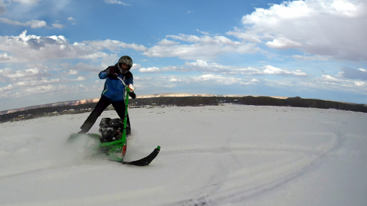 Mini Snow Bike雪地摩托车3D图纸 STP格式缩略图