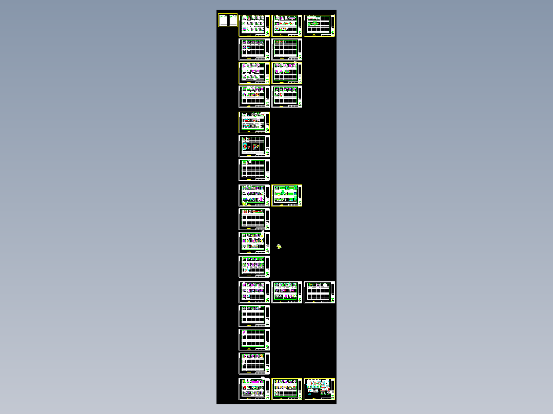 非常详细的混凝土柱梁、剪力墙、砖墙混凝土结构加固节点CAD图纸