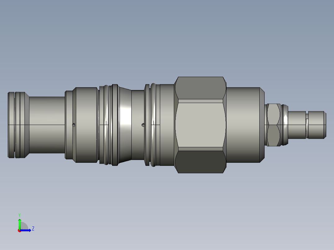 插装阀-RSFSLAN左视图