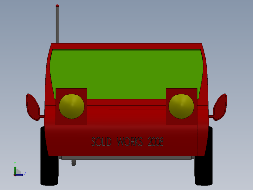 小汽车左视缩略图