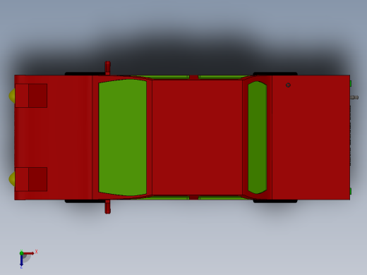 小汽车俯视缩略图
