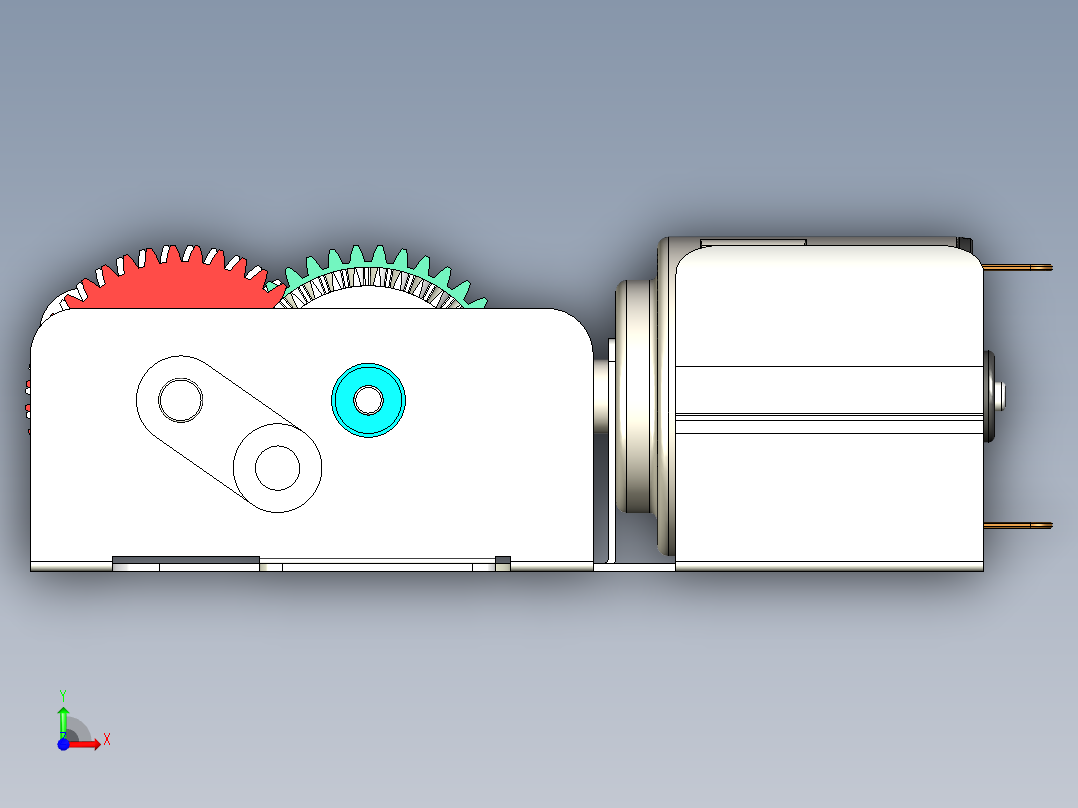 传动装置45前视图