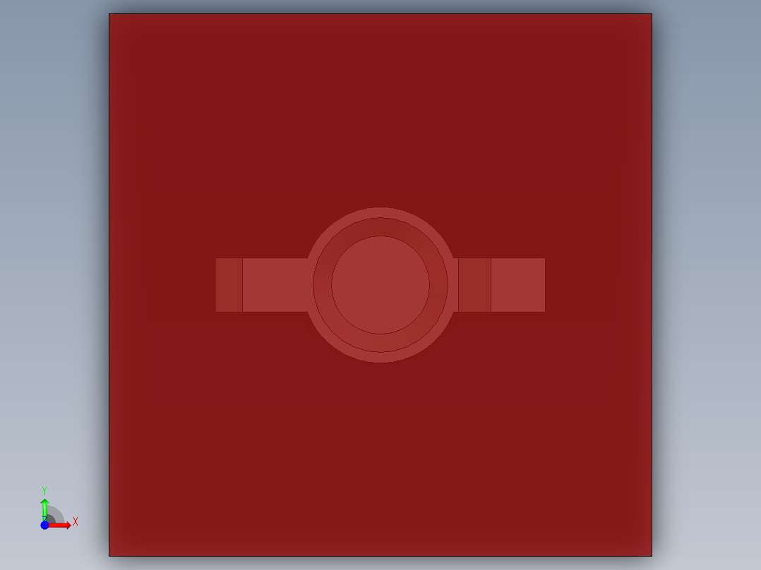 LED_Square_Red96_5x5x9.7mm前视图