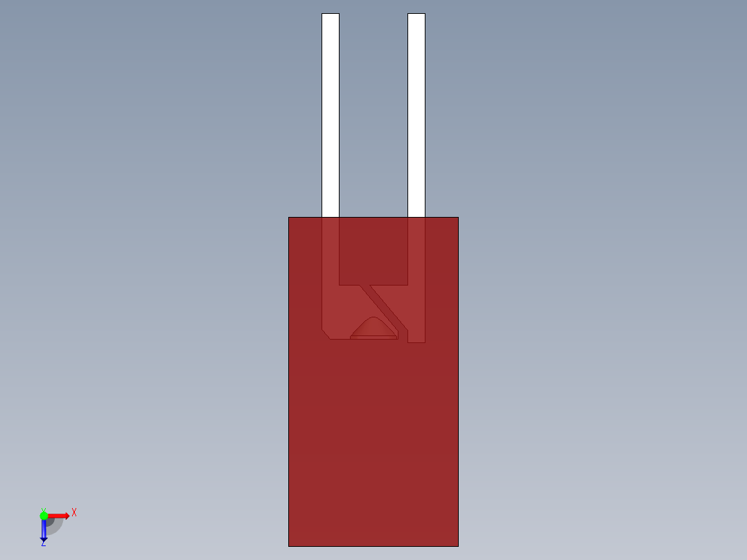 LED_Square_Red96_5x5x9.7mm俯视图