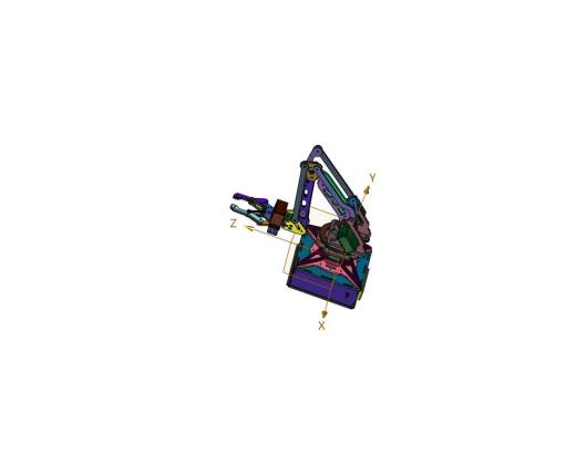 三自由度3D打印机械手臂缩略图