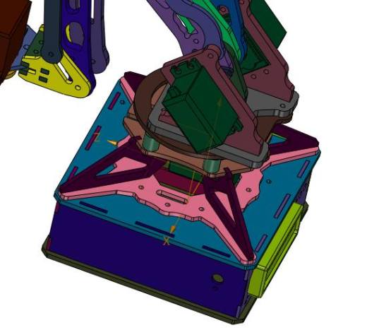 三自由度3D打印机械手臂缩略图