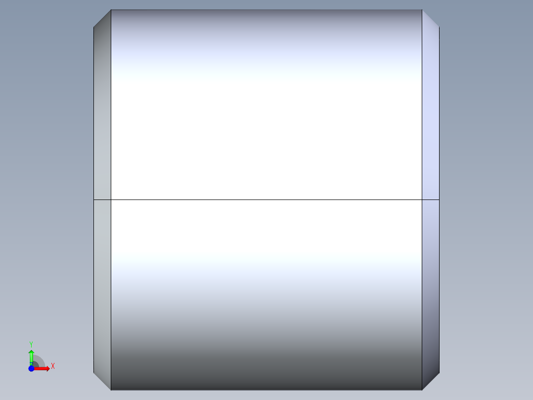 公制梯形螺母-TR10x2x22x20.STEP前视图