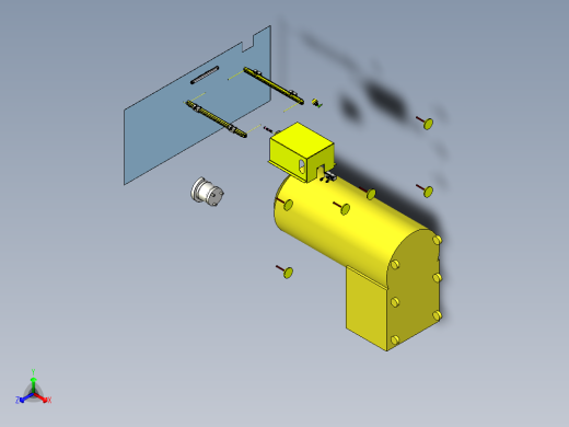 输入轴配钻打销