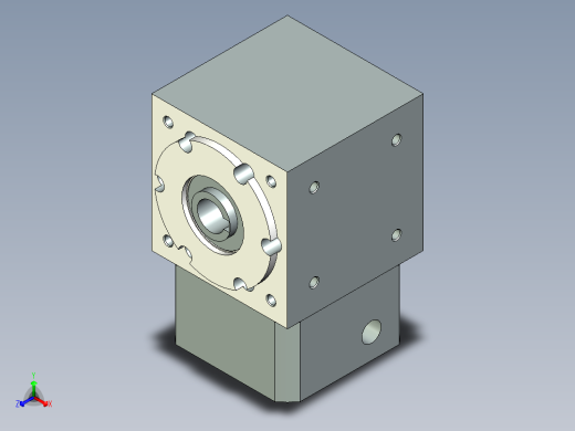 换向器PW70双孔-1 14-50-70-M4.stp