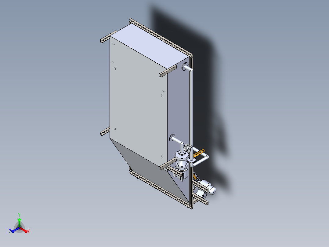 网链式水果清洗机含三维二维说明书
