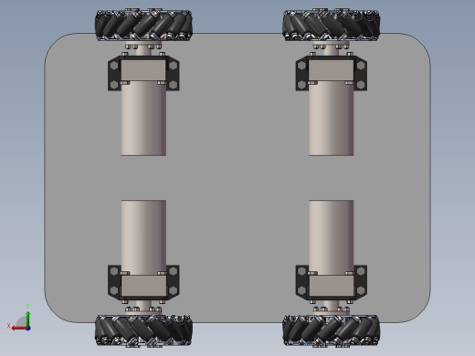 全方位轮（三维+课设+程序+二维）后视缩略图