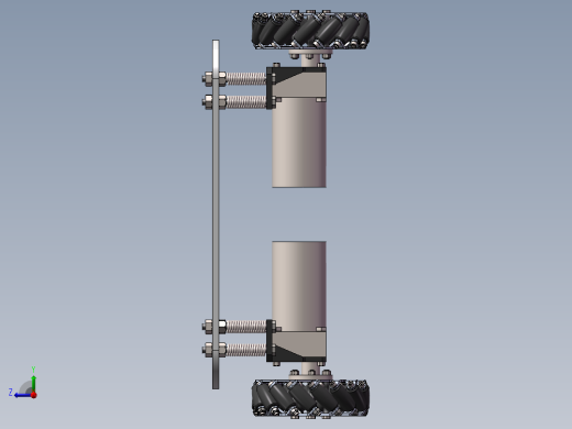 全方位轮（三维+课设+程序+二维）右视缩略图