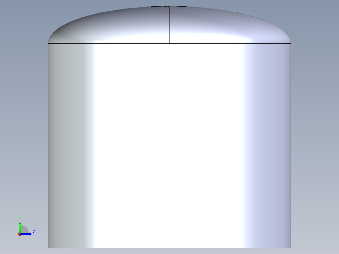 聚氯乙烯配件20-Sch80_Cap_FPT_848-007 _0.75in左视图