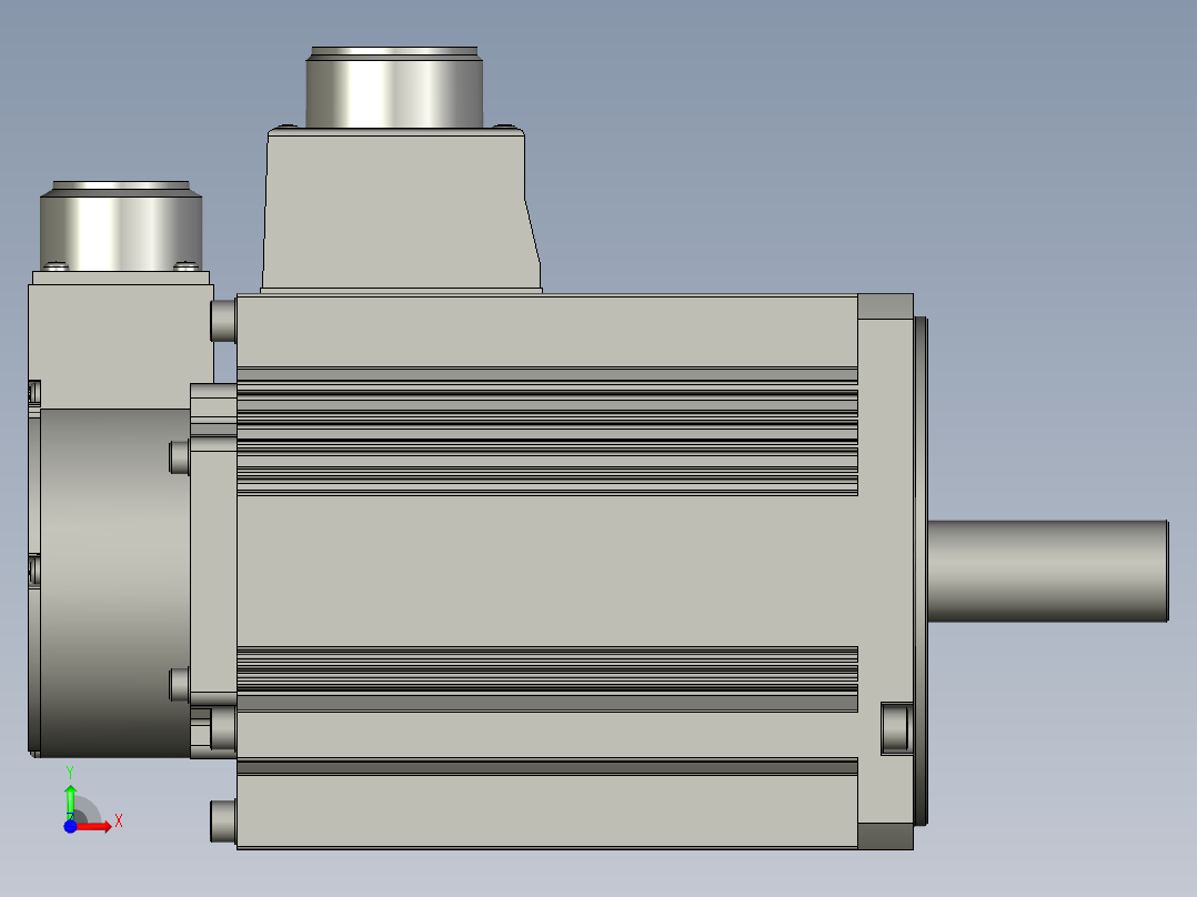 3000W MSME伺服马达前视图