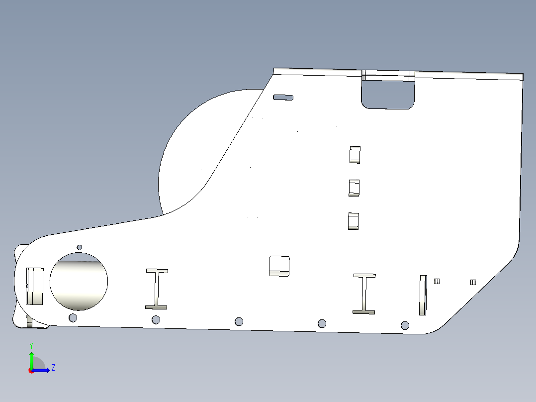 OpenROV水下航行器--stp左视图