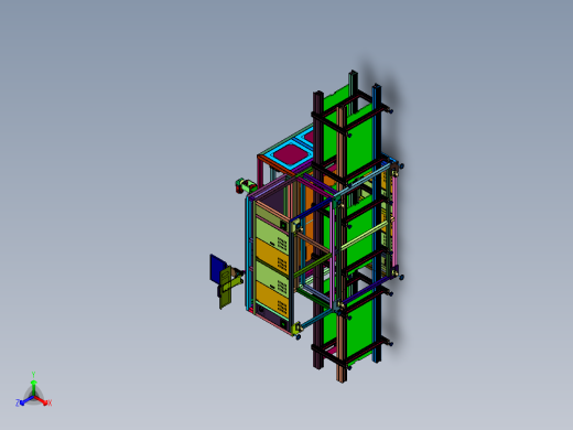 视觉引导显示器偏光片贴附机主视缩略图