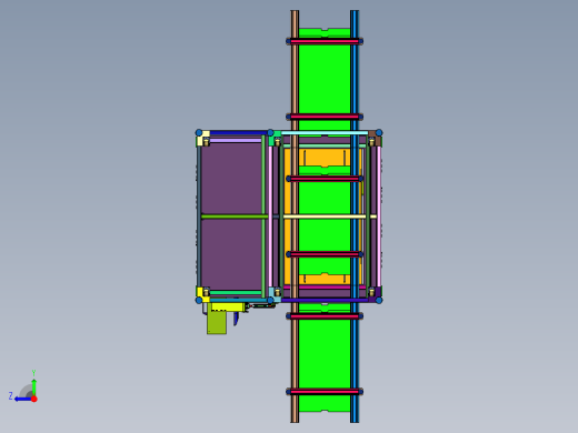 视觉引导显示器偏光片贴附机右视缩略图