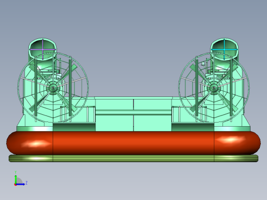 返回母舰登陆艇气垫左视缩略图