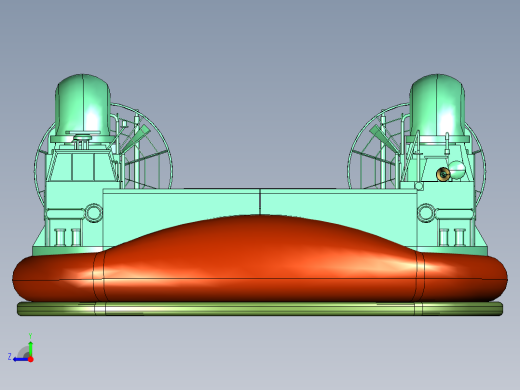 返回母舰登陆艇气垫右视缩略图